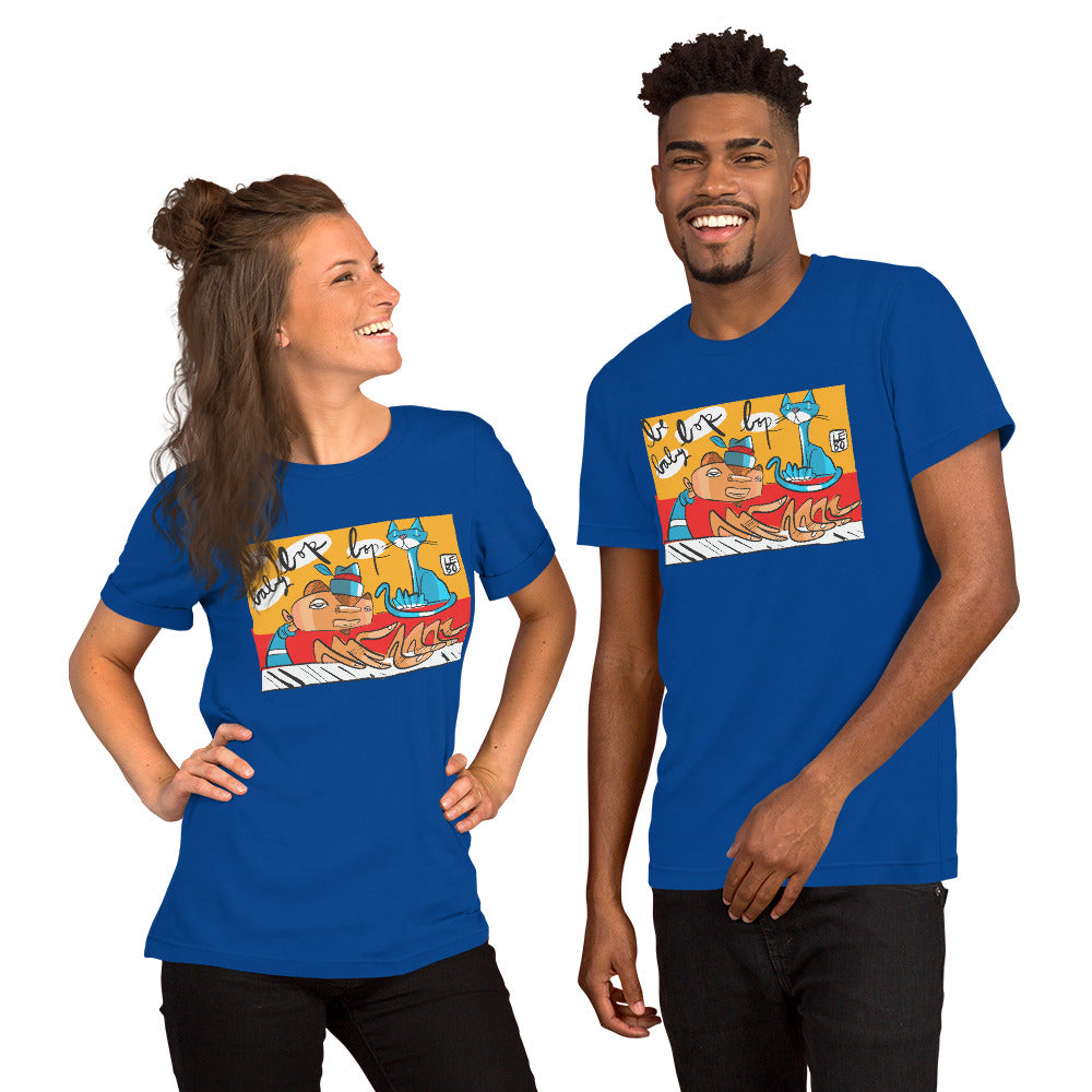 Be Bop, Bop Baby - Lebo Short Sleeve Unisex T-Shirt